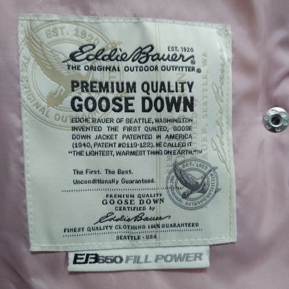 Eddie Bauer Goose Down Vest - Picture 8 of 8